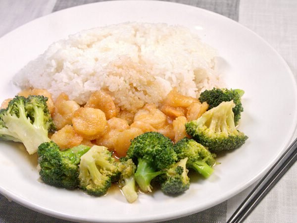 Shrimp with Broccoli