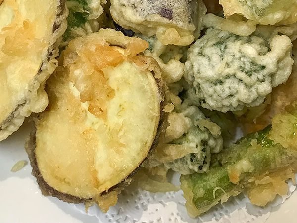 Vegetable Tempura Platter